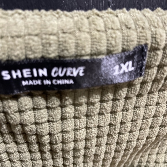 SHEIN Rib Jumper Mini Dress - Picture 2 of 4